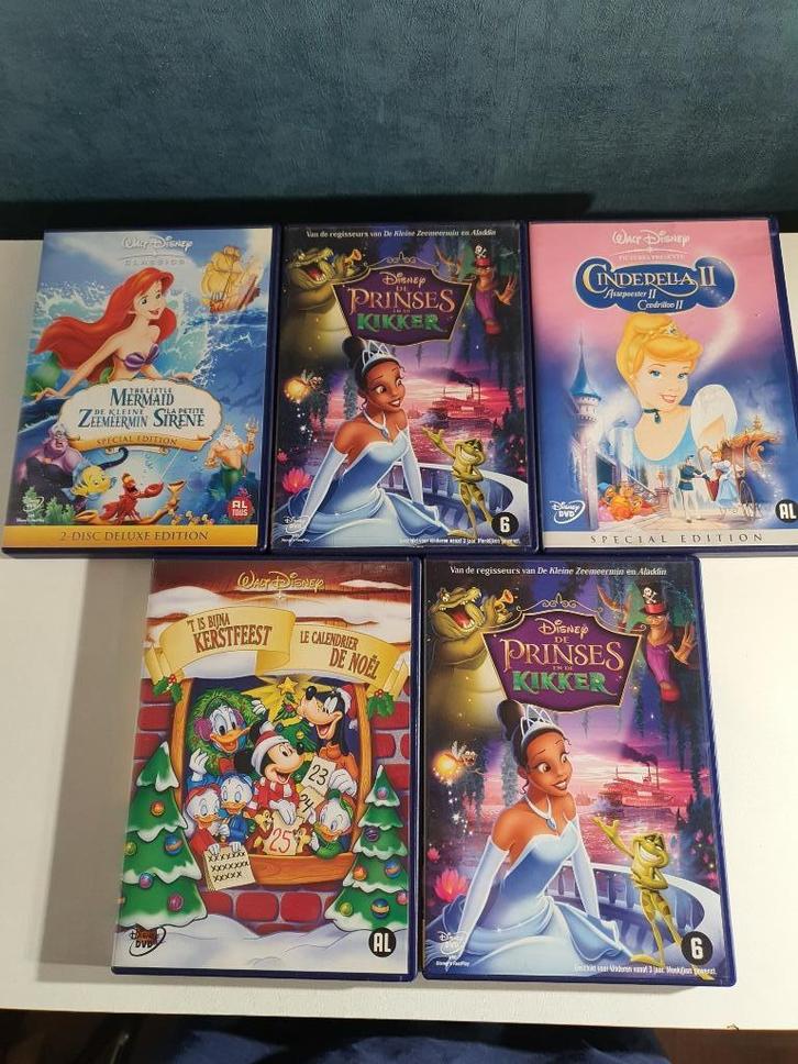 5 disney dvd's *15*, Cd's en Dvd's, Dvd's | Kinderen en Jeugd, Zo goed als nieuw, Film, Alle leeftijden, Ophalen of Verzenden
