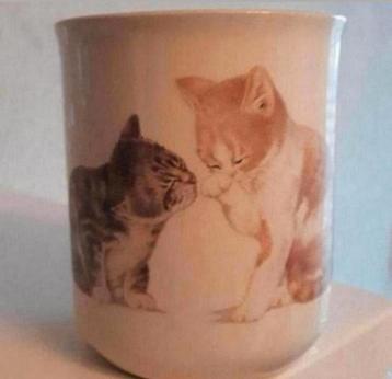 Beker met Katten opdrukken beschikbaar voor biedingen