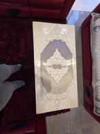 Salontafel hoogglans wit, Ophalen