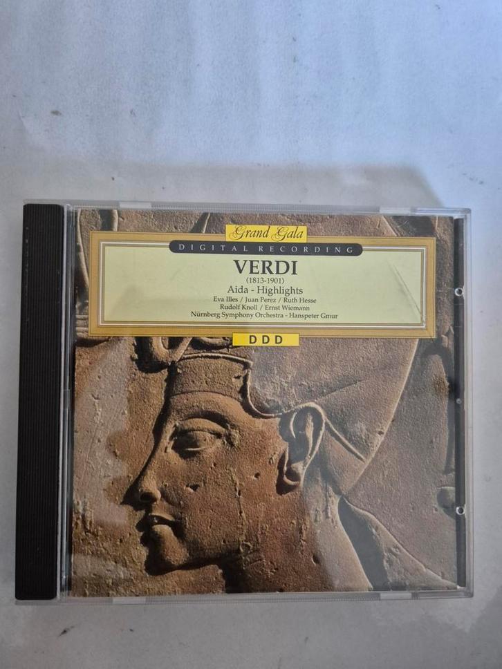 Verdi - Aida highlights. Cd. 1991, Cd's en Dvd's, Cd's | Klassiek, Gebruikt, Ophalen of Verzenden