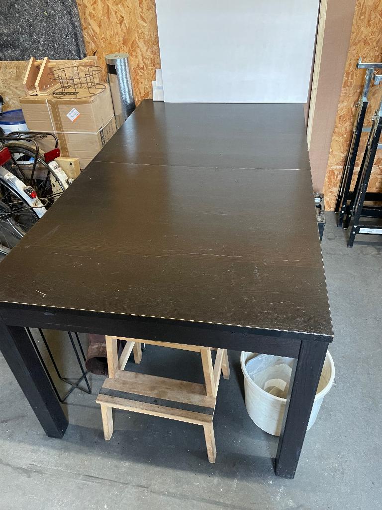 Eettafel ikea 175x95, Huis en Inrichting, Tafels | Eettafels, Ophalen, Gebruikt, 50 tot 100 cm, Vijf personen of meer
