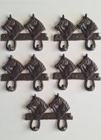 kapstok / wandhaken paarden van gietijzer, Wandkapstok, Verzenden, Nieuw, Minder dan 100 cm