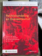 Rechten studieboeken: Rechtshandeling & Verbintenissenrecht, Boeken, Studieboeken en Cursussen, Ophalen of Verzenden, Gamma, Nieuw