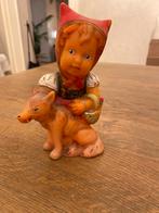 Vintage Roodkapje en de Wolf piep figuur, Antiek en Kunst, Ophalen of Verzenden