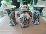 Prachtig kaststel. Delft Polychroom Holland Handwerk. 444/5, Ophalen of Verzenden