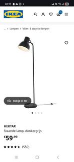 Staande lamp (Hektar Ikea), Ophalen, Zo goed als nieuw, 150 tot 200 cm