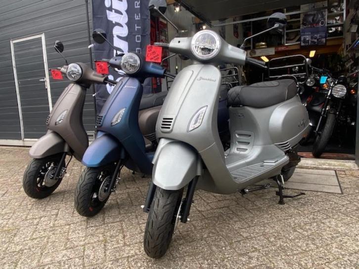 nieuwe scooters direct leverbaar santini capri euro 5 nu1799, Fietsen en Brommers, Scooters | SYM, Nieuw, Overige modellen, Maximaal 45 km/u