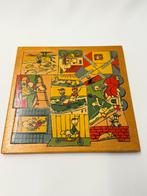 Vintage puzzel vierkant Donald Duck, Ophalen of Verzenden, Meer dan 50 stukjes, Gebruikt, 6 jaar of ouder