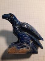 Mooi handgesneden beeldje Lapis lazuli adelaar roofvogel, Ophalen of Verzenden, Zo goed als nieuw, Dier