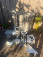 Dubbelwandig kachelpijp houtkachel rookkanaal nieuw!! ø150mm, Huis en Inrichting, Kachels, Ophalen, Houtkachel, Zo goed als nieuw