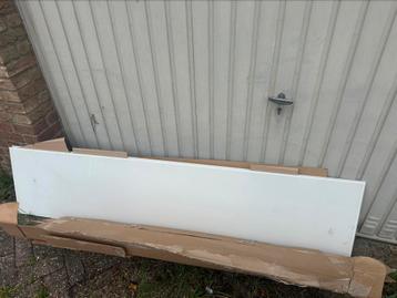 2  MALM ikea glas plaaten wit - afbeelding 4