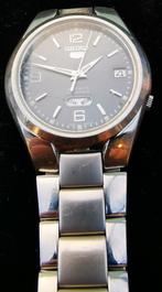 Seiko 5 Automatic 21 juwel Herenhorloge Automatisch verkeer, Gebruikt, Staal, Ophalen of Verzenden, Seiko