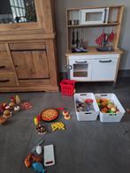 Ikea keukentje Duktig incl heel veel keukenspeelgoed, Ophalen, Zo goed als nieuw, Hout, Speelkeuken