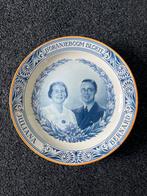 Antiek Gedenkbord Juliana & Bernhard, Ophalen of Verzenden