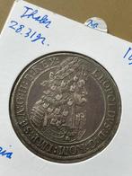 Oostenrijk schitterende en zeldzame thaler 1696!, Postzegels en Munten, Zilver, Ophalen of Verzenden, Oostenrijk, Losse munt