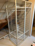 Ikea ps kast 2014 van wit metaal, Huis en Inrichting, Kasten | Kledingkasten, Ophalen, Met deur(en), Gebruikt, Ikea design