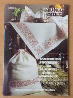 Rico Design - Zomerse Borduurideeën - nr.8, Hobby en Vrije tijd, Patroon, Gebruikt, Ophalen of Verzenden, Handborduren