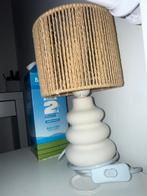 Tafellamp Set van 2 - Touw Design, Ophalen of Verzenden, Zo goed als nieuw, Stof, Minder dan 50 cm