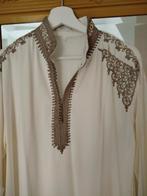 Nieuw Beige Overhemd met Borduursel, Ophalen of Verzenden, Nieuw, Beige