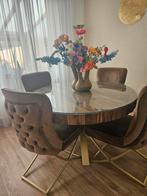 Eric Kuster Ronde Eettafel, Huis en Inrichting, Tafels | Eettafels, Rond, Zo goed als nieuw, 100 tot 150 cm, 100 tot 150 cm