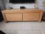 Goossens Eiken TV Meubel - Soft Touch - 160cm, Ophalen, Gebruikt, Landelijke, Modern, 150 tot 200 cm