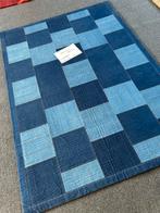 Spijkerstof Patchwork Kleed - Uitverkoop!, Ophalen, Gebruikt, Blauw, 150 tot 200 cm