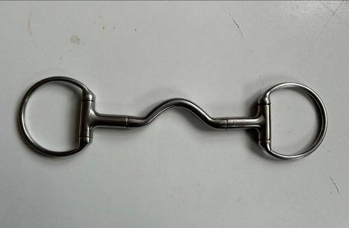 Gyrizo bit 14,5 cm bustrens ongebroken roterende tongboog, Dieren en Toebehoren, Paarden en Pony's | Hoofdstellen en Tuigage, Zo goed als nieuw