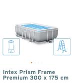 Intex Prism Frame Premium 300x175 zwembad MET ZANDFILTERPOMP, Tuin en Terras, Zwembaden, Minder dan 200 cm, 200 tot 400 cm, Rechthoekig