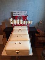 😯mooi in orgn. staat 👌crème EMAILLE uit opa's&oma's tijd, Ophalen of Verzenden