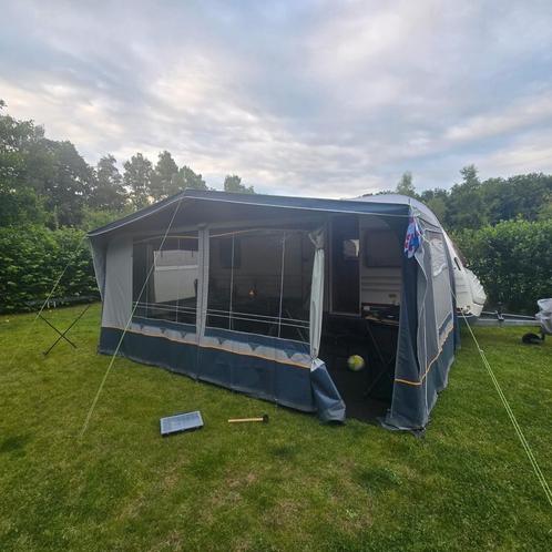 Nette voortent/luifel te koop maat 10(ca 900cm), Caravans en Kamperen, Voortenten en Luifels, Gebruikt, Brand, Ophalen