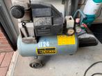 Compressor 1,5 pk, Doe-het-zelf en Verbouw, Compressors, Ophalen, Zo goed als nieuw, Minder dan 200 liter/min