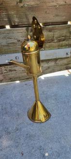 Koperen olielamp, Antiek en Kunst, Ophalen, Koper of Brons