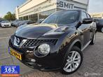 Nissan Juke 1.2 DIG-T S/S Acenta Ecc/CC/Camera/Dealer, Voorwielaandrijving, Stof, 116 pk, Zwart