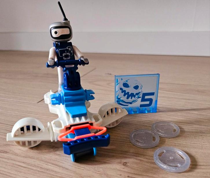 Playmobil Ice Bot met Disc Scooter - Set 6683, Kinderen en Baby's, Speelgoed | Playmobil, Gebruikt, Complete set, Verzenden