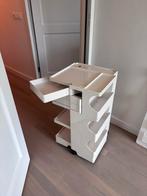 Joe Colombo | Vintage trolley | Wit, Ophalen, Gebruikt, 50 tot 100 cm, Minder dan 100 cm