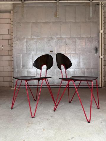 2x Kusch&Co Mikado chair by Walter Leeman beschikbaar voor biedingen