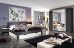 Complete slaapkamer Bed met lades en kledingkast, Verzenden, Nieuw, Tweepersoons, Modern