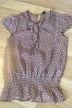134 blouse shirt, Kinderen en Baby's, Kinderkleding | Maat 134, Meisje, Ophalen of Verzenden, Zo goed als nieuw, Overhemd of Blouse