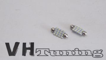 12v 42mm led buislamp 16smd c5w festoon fitting 6000k beschikbaar voor biedingen