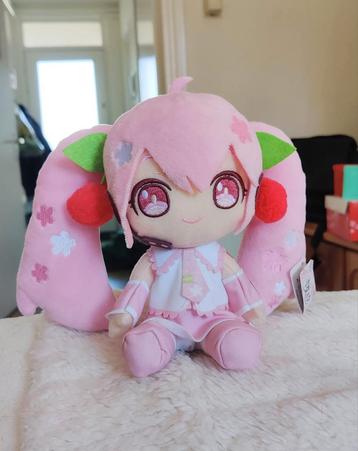 Hatsune Miku Sakura Miku plush 20cm anime figure beschikbaar voor biedingen