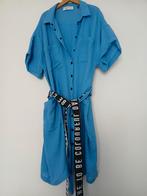 POM Amsterdam Jurk - Maat 42, Kleding | Dames, POM Amsterdam, Blauw, Maat 42/44 (L), Ophalen of Verzenden