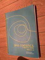 SPSS Statistics - Practical Guide, Ophalen of Verzenden, Beta, Zo goed als nieuw, HBO