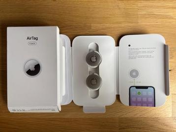 Apple AirTag – 2 stuks | Nieuw in doos | Bluetooth tracker beschikbaar voor biedingen