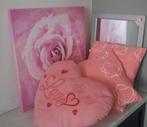 Meidenkamer Decoratie Set: Schilderij, Spiegel & Kussens, Ophalen, Overige materialen, Minder dan 50 cm, Zo goed als nieuw