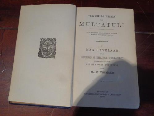 Verzameld werk van Multatuli in 10 delen, Antiek en Kunst, Antiek | Boeken en Bijbels, Ophalen of Verzenden