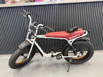 Super73 ZG fatbike rood wit Super 73 beschikbaar voor biedingen