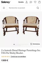 2 stuks Drexel Heritage fauteuils in prima staat, Huis en Inrichting, Ophalen, Gebruikt, 75 tot 100 cm, 50 tot 75 cm