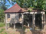 Schitterende zeer grote konijnen villa/paleis, Dieren en Toebehoren, Knaagdieren en Konijnen | Hokken en Kooien, Ophalen, 110 cm of meer