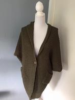 Groen grof gebreid vest, merk Noisy May - maat M, Kleding | Dames, Truien en Vesten, Ophalen of Verzenden, Zo goed als nieuw, Maat 38/40 (M)
