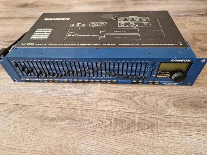 Samson D2500 EQ, Muziek en Instrumenten, Effecten, Gebruikt, Equalizer, Ophalen of Verzenden